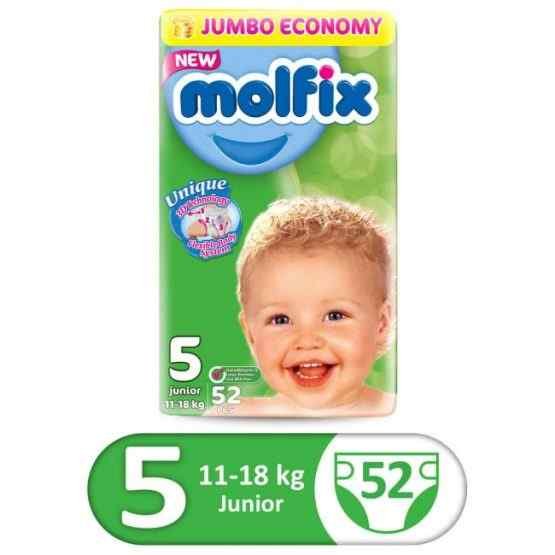 Molfix 3D Jumbo Pack Junior Size 5 – 52 Pcs
