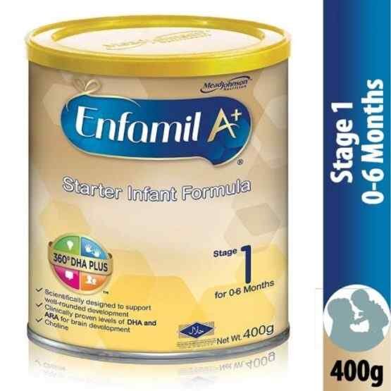 Enfamil A+ Stage 1 400 grams Starter Infant Formula For 0-6 Months Babies