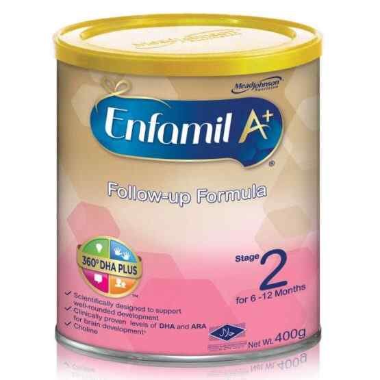 Enfamil A+ Stage 2 400 grams Starter Infant Formula For 6-12 Months Babies
