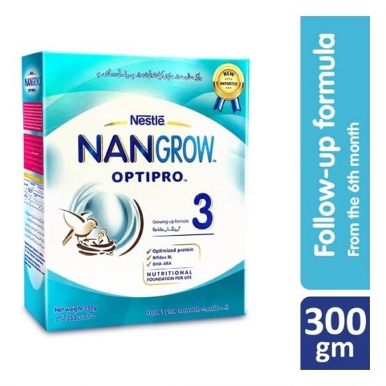 Nestle Nan Optipro, Stage 3, Growing-Up Formula Milk Powder, For 1+ years, 300 grams