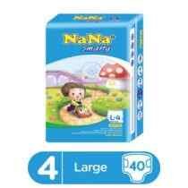 Nana smarty baby diapers large size 4 40 pcs