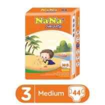 Nana smarty baby diapers medium size 3 44 pcs