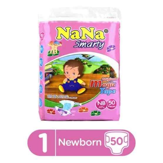 NANA SMARTY baby diapers Economy New Born Size 1 – 50 Pcs