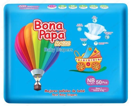 Bona Papa Magic Diapers Economy New Born 50 Pcs