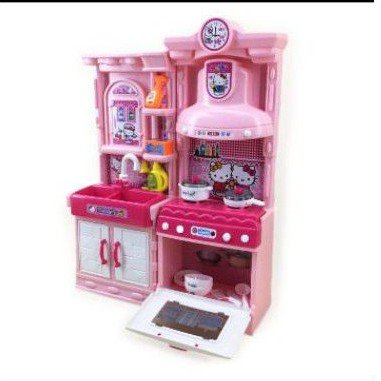 Children’s Toys Kitchen Hello Kitty Kitchen Set #520-12