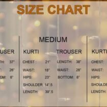 Bin Saeed - Size Chart
